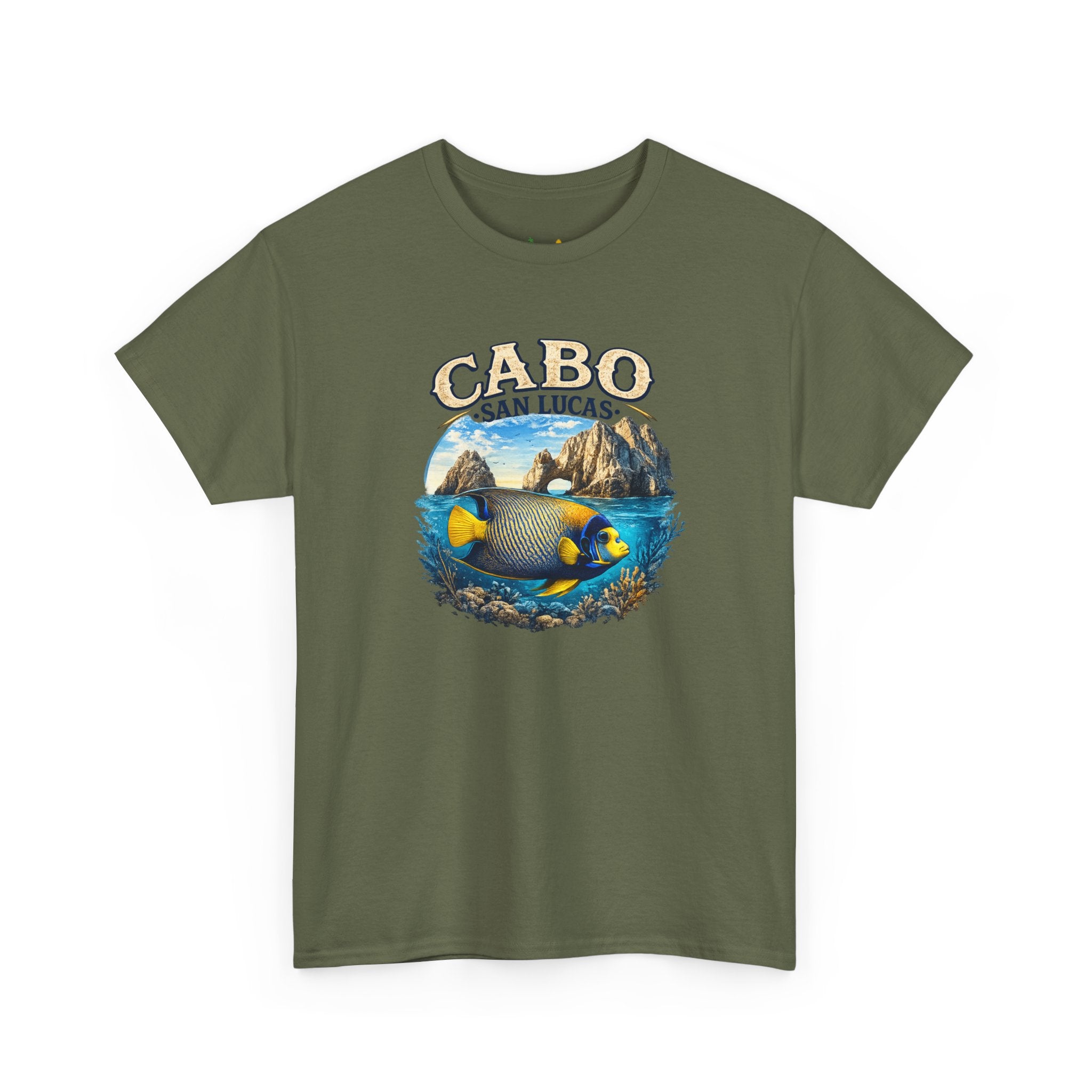 Cabo San Lucas King Angel Fish Adult T-Shirt