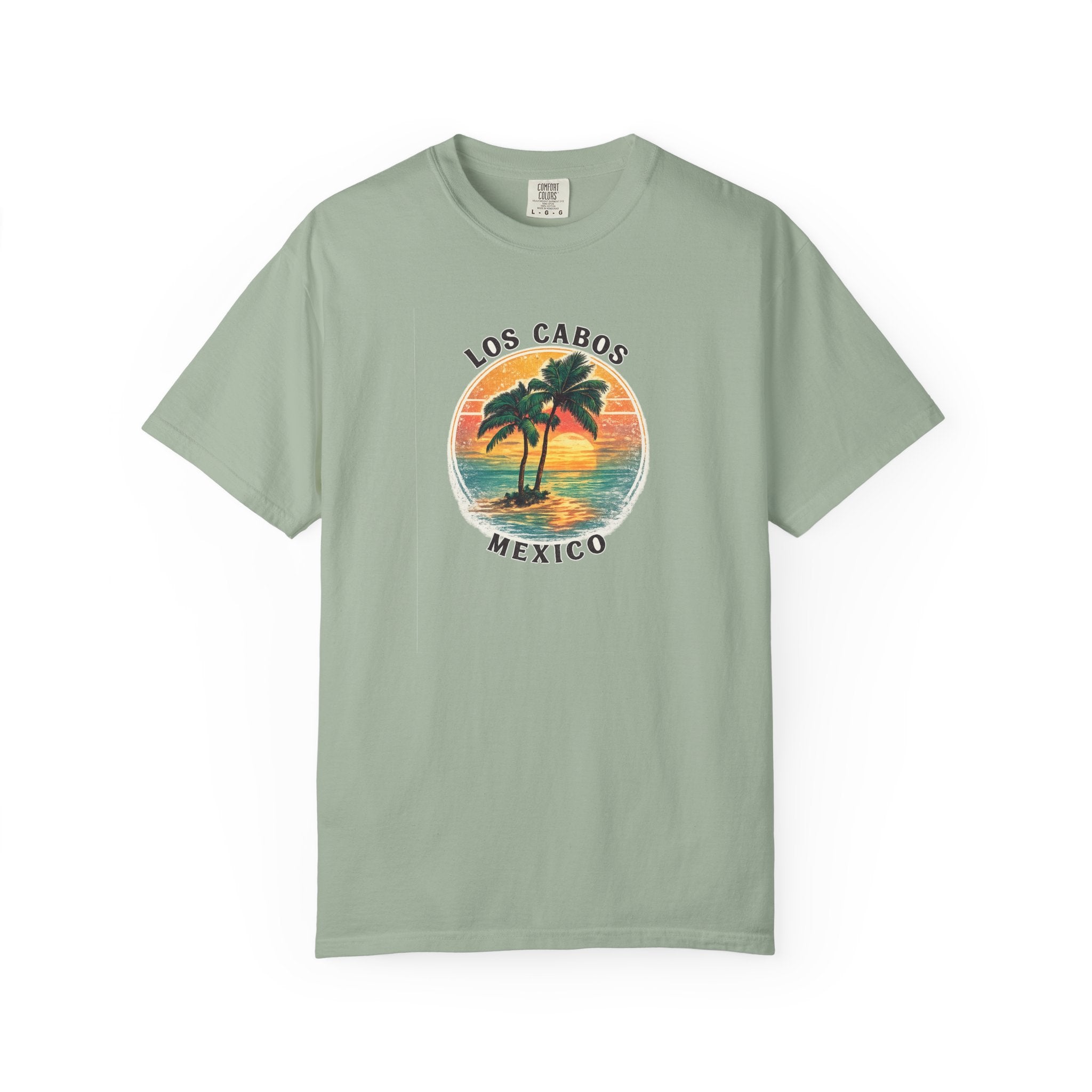 Los Cabos Palms T-Shirt — Tropical Beach Palm Graphic Tee