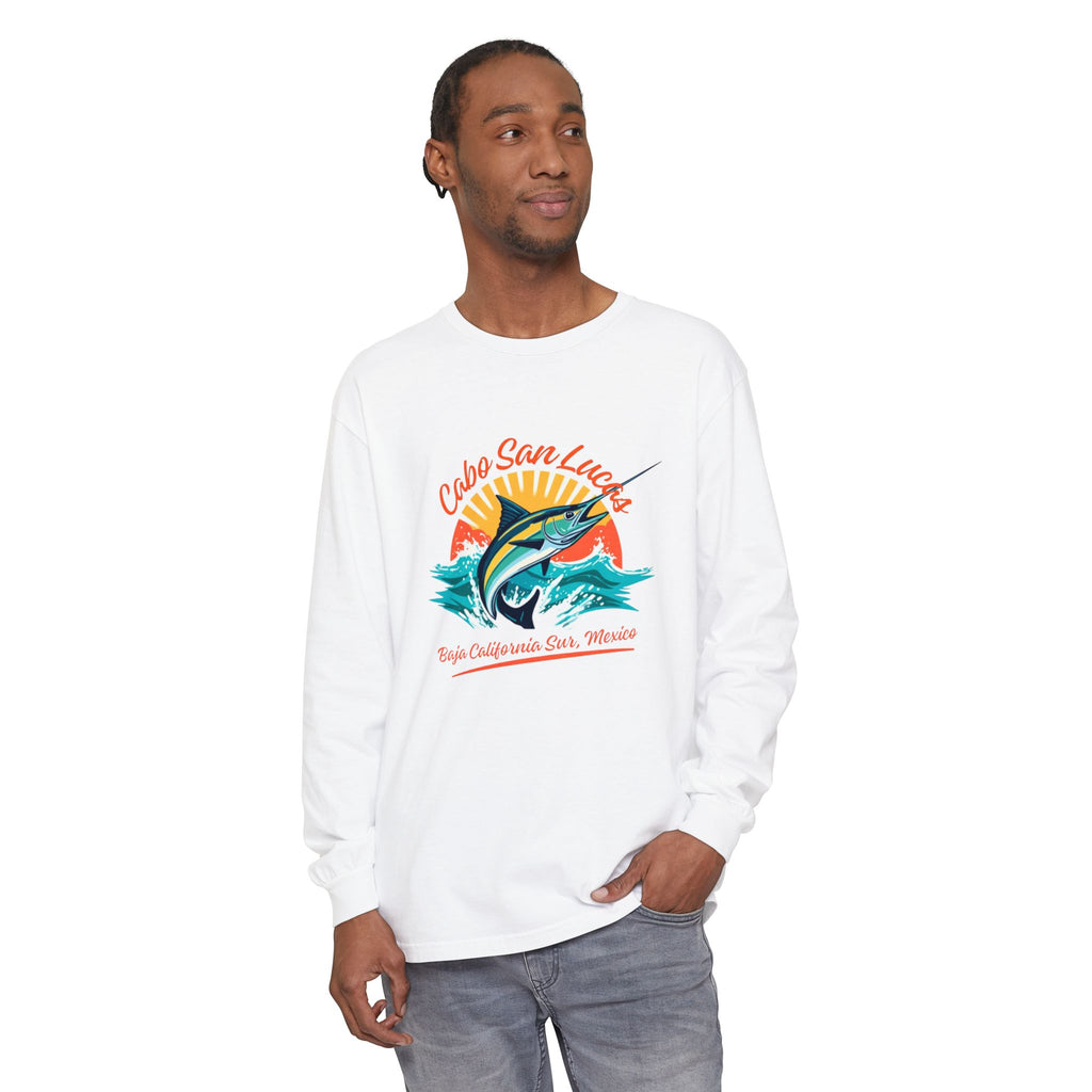Cabo San Lucas Marlin Sunset Long Sleeve Tee