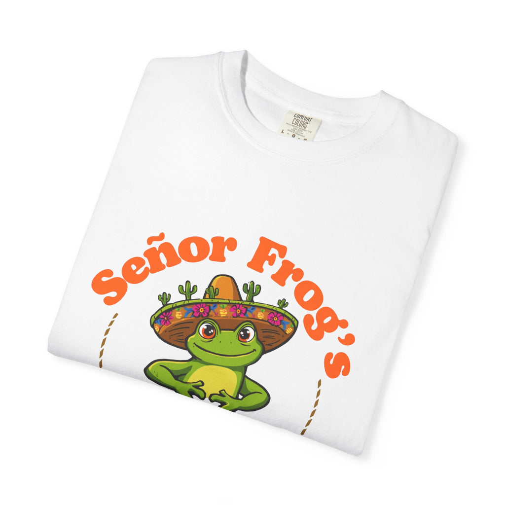 Señor Frog's Cabo San Lucas T-Shirt — Cute Frog Sombrero Mexico Souvenir