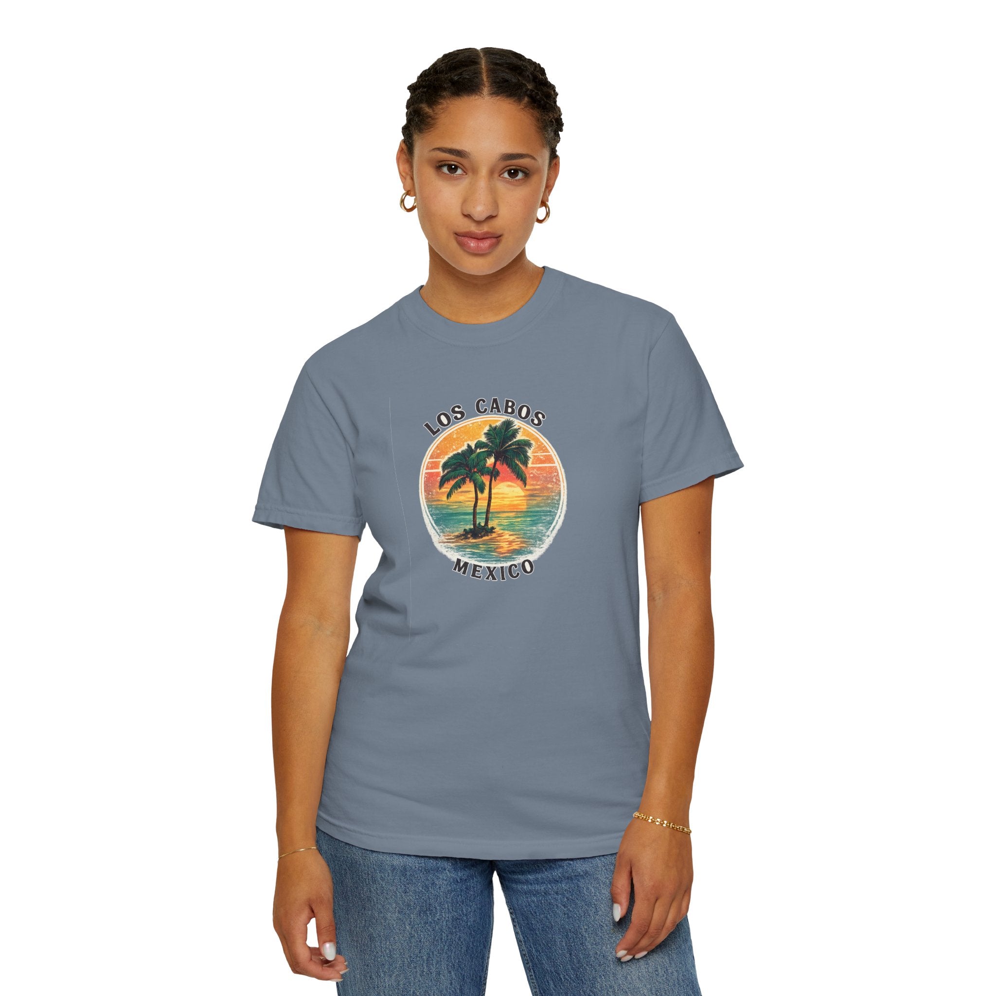 Los Cabos Palms T-Shirt — Tropical Beach Palm Graphic Tee